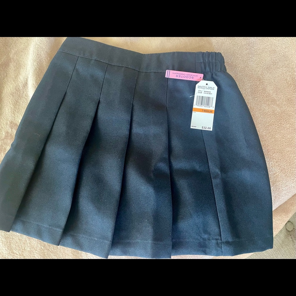 Nautica girls uniform skirt